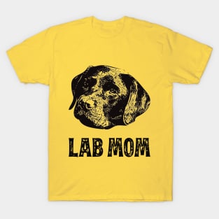 Labrador Retriever Mom - Lab Mom T-Shirt